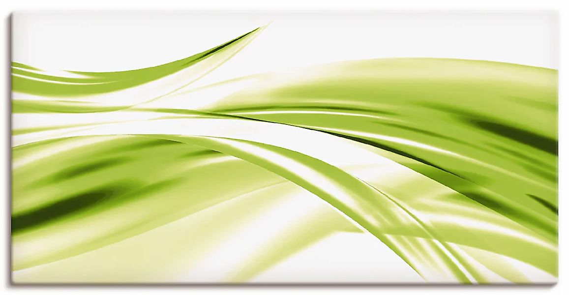 Artland Leinwandbild "Schöne Welle - Abstrakt" Gegenstandslos 1 Stk. tlg. a günstig online kaufen