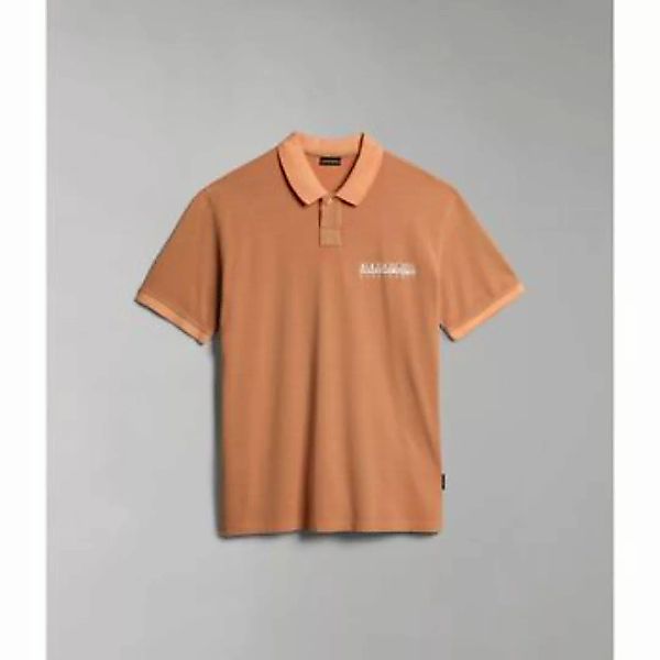 Napapijri  T-Shirts & Poloshirts E-MERIBE NP0A4H12-A57 ORANGE MOCK günstig online kaufen