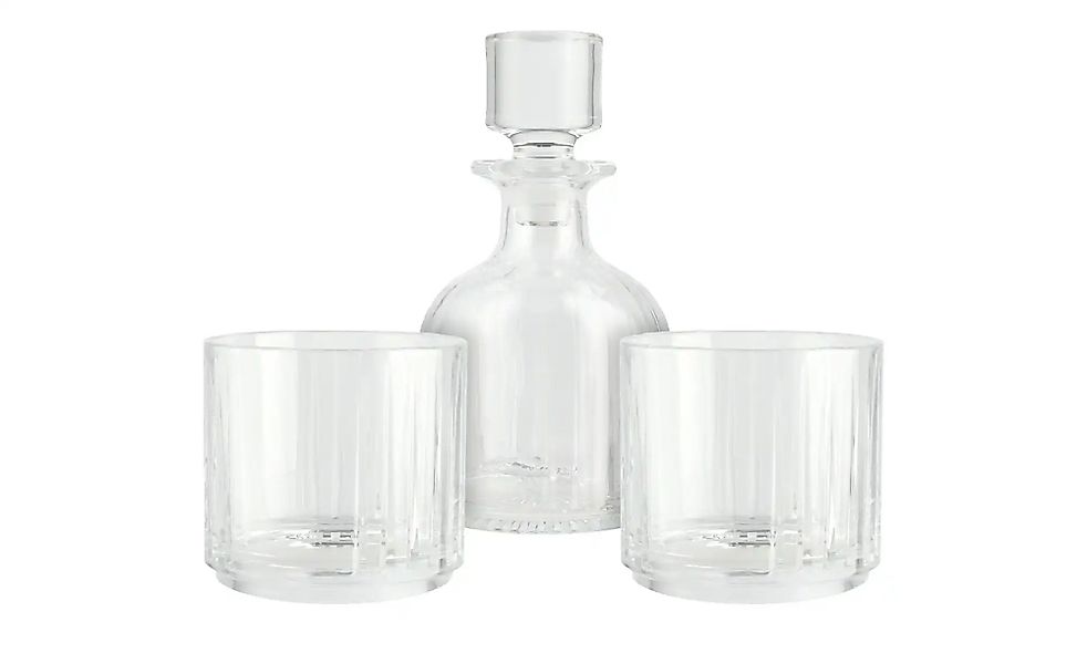 Peill+Putzler Whisky-Set 3-teilig  Boston ¦ transparent/klar Gläser & Karaf günstig online kaufen
