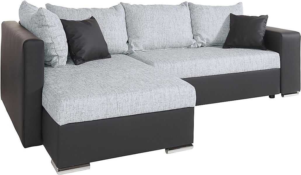 COLLECTION AB Ecksofa John, mit Bettfunktion, mit Rücken- und Zierkissen günstig online kaufen