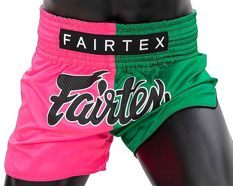 Fairtex Shorts Muay Thai Short Pink/Green Fairtex BS1911 Shorts – Trainiere günstig online kaufen