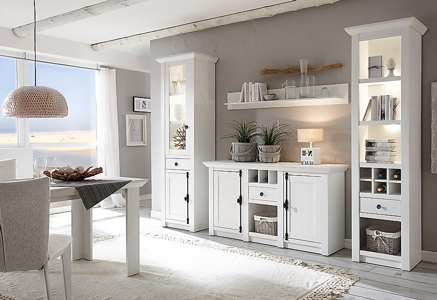 Home affaire Wohnwand »California«, (Set, 4 St.), bestehend aus Standregal, günstig online kaufen