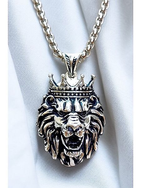 Nisan Ketten und Armband Set, Herren Halskette aus Edelstahl – Anhänger Löw günstig online kaufen