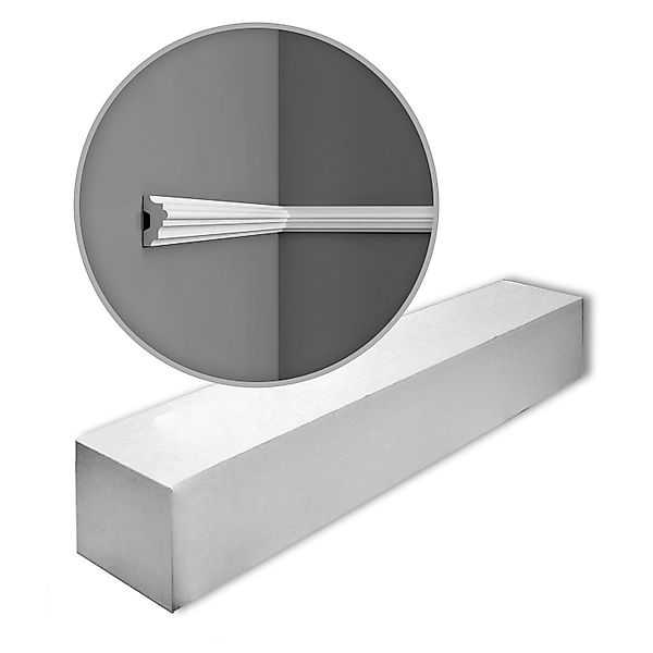 ORAC DECOR P9040 LUXXUS Zierleisten 1 Karton Set 20 Wandleisten 40 m Weiß günstig online kaufen