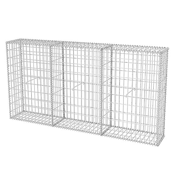 vidaXL Gabionenkorb Stahl 200x30x100 cm 142548 günstig online kaufen