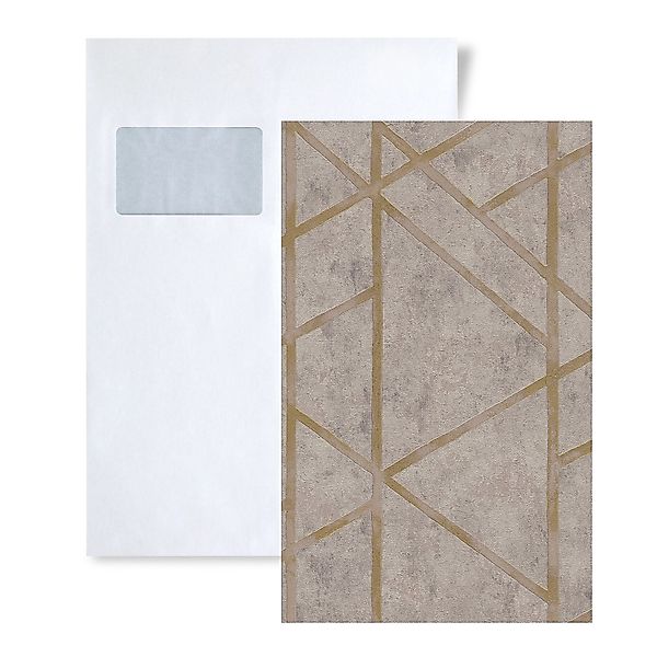 PROFHOME 1 MUSTERSTÜCK S-369283-GU DIN A4 MUSTER der Geometrischen Tapete günstig online kaufen