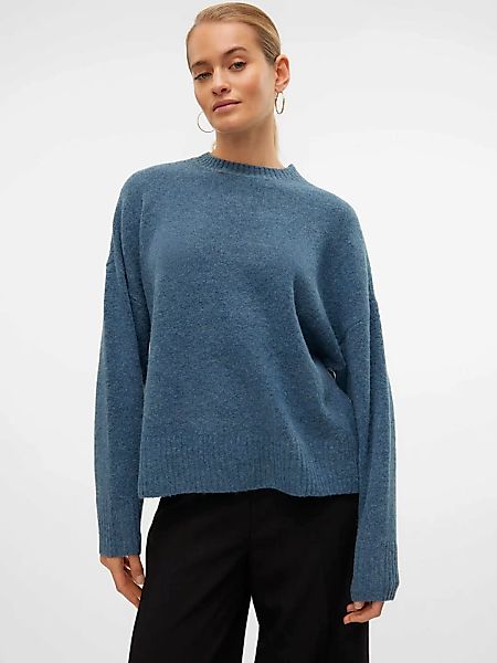 Vero Moda Strickpullover "VMBOOM LS O-NECK PULLOVER GA NOOS" günstig online kaufen