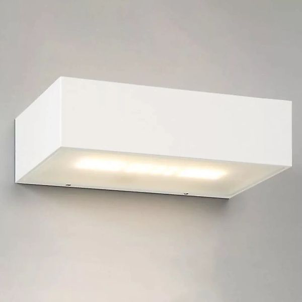 famlights | LED Wandleuchte Eindhoven Aluminium in Weiß 2x 720lm 182 mm günstig online kaufen