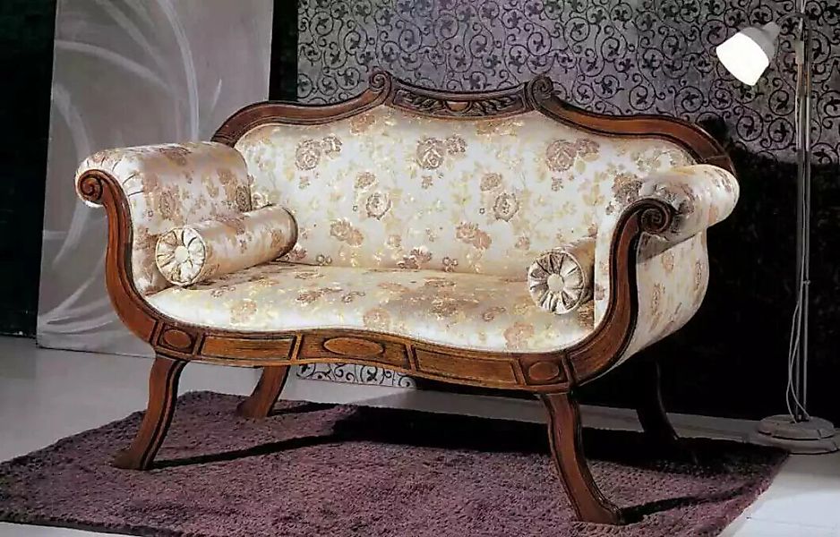 JVmoebel Sofa Klassischer Zweisitzer Textil Wohnzimmermöbel Luxus Sitzer, 1 günstig online kaufen