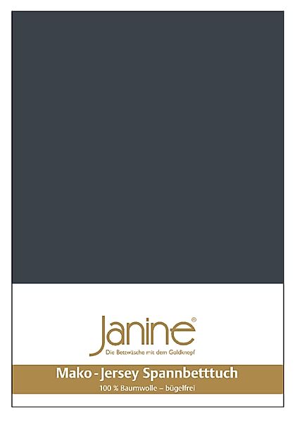 Janine Spannbettlaken Janine Mako Jersey Spannbetttuch günstig online kaufen