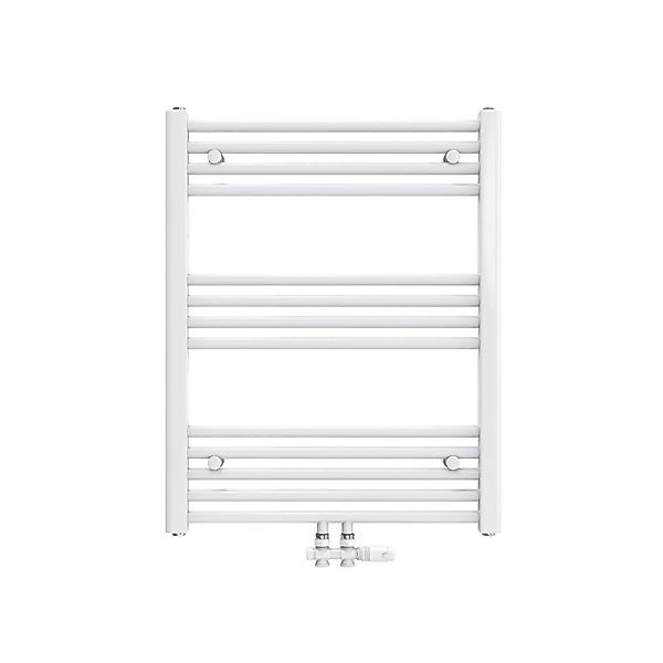 Emke Badheizkörper Handtuchwärmer 75x60cm 337W Weiß Handtuchtrockner günstig online kaufen