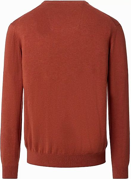 Casa Moda Pullover V-Ausschnitt Red Brick - Größe 3XL günstig online kaufen