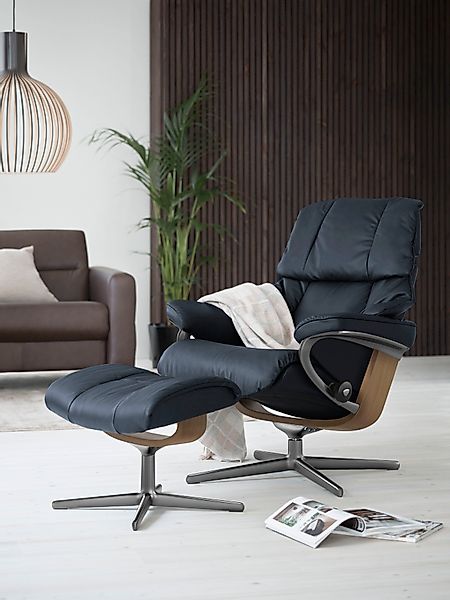 Stressless® Relaxsessel »Reno« Set, Relaxsessel mit Hocker, mit Hocker, mit günstig online kaufen