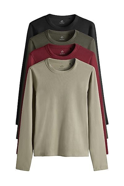 The Set Langarmshirt The Set Gerippte günstig online kaufen