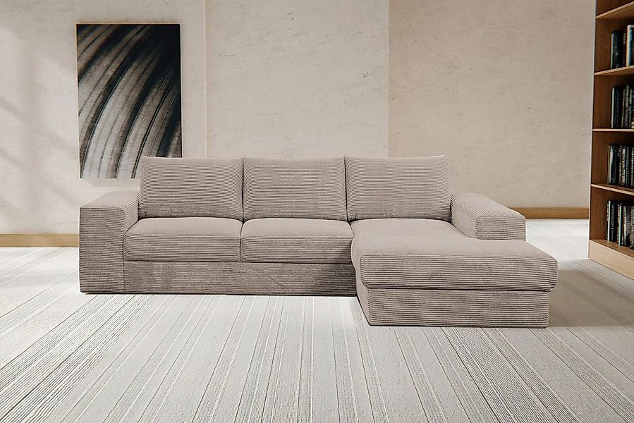 WERK2 Ecksofa Rozzana Design Ecksofa mit hohem Komfort, zeitlos & elegant, günstig online kaufen