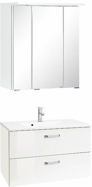 welltime Badmöbel-Set »Ravenna«, (2 St.), mit Soft-Close Funktion günstig online kaufen