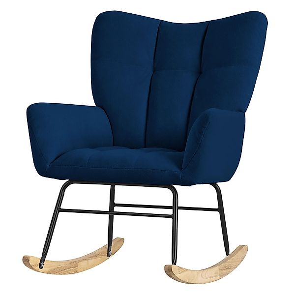 ML-DESIGN Schaukelstuhl Schaukelsessel Ohrenstuhl Schaukelstuhl Akzentstuhl günstig online kaufen