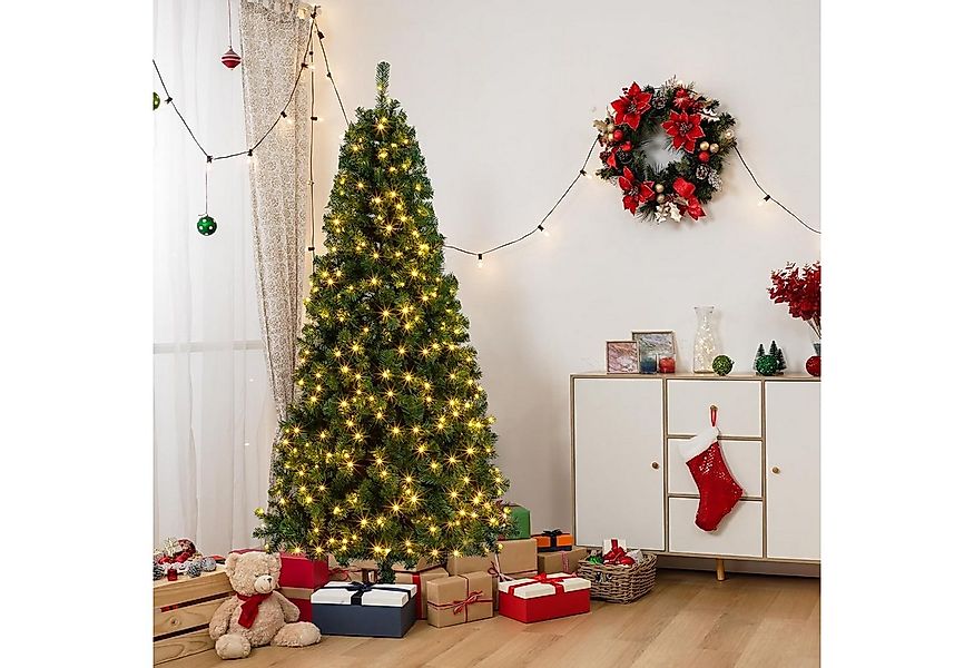 LALAHO Künstlicher Weihnachtsbaum Künstlicher Tannenbaum mit Beleuchtung, 1 günstig online kaufen