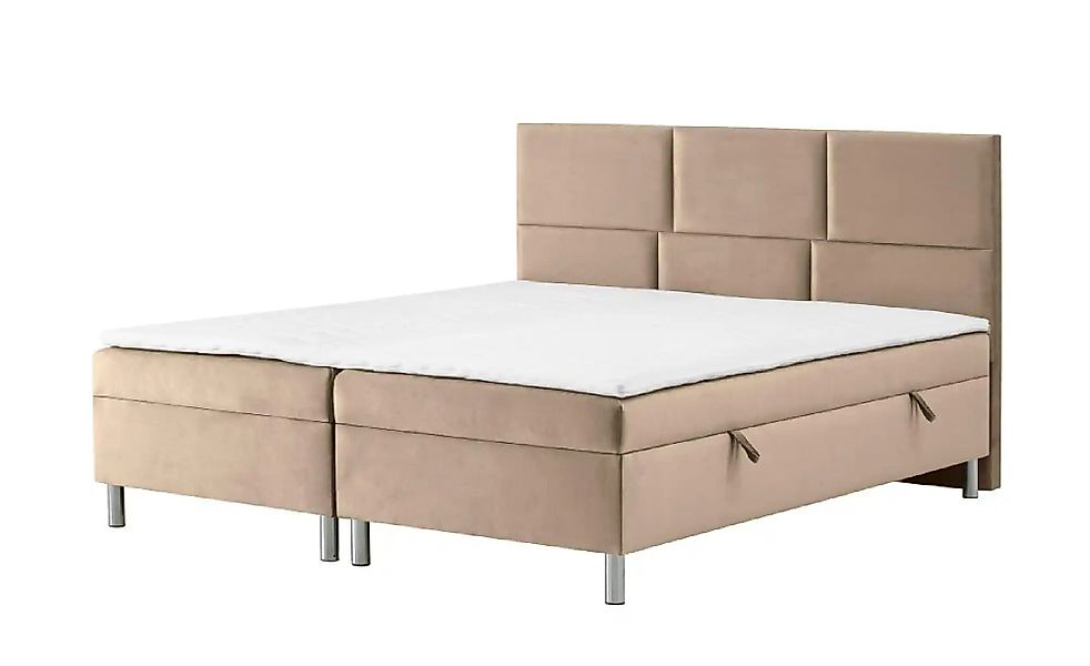 Boxbett mit Bettkasten Adria ¦ beige ¦ Maße (cm): B: 180 H: 110 Betten > Ko günstig online kaufen