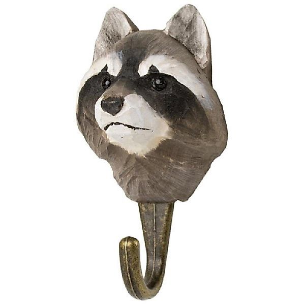 Wildlife Garden Garderobenhaken Kleiderhaken DecoHook Waschbär günstig online kaufen