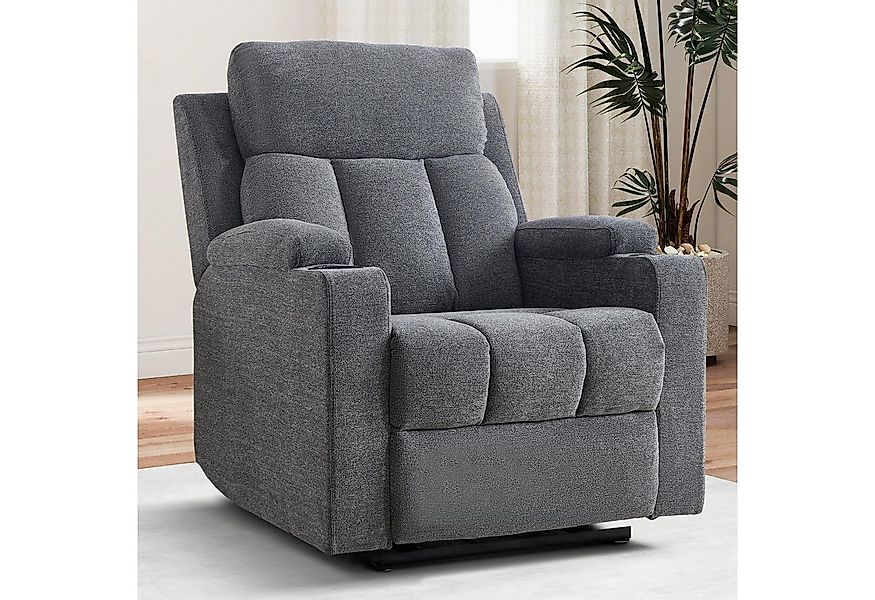 CANMOV TV-Sessel Relaxsessel mit Liegefunktion, Fernsehsessel, Wohnzimmer 9 günstig online kaufen