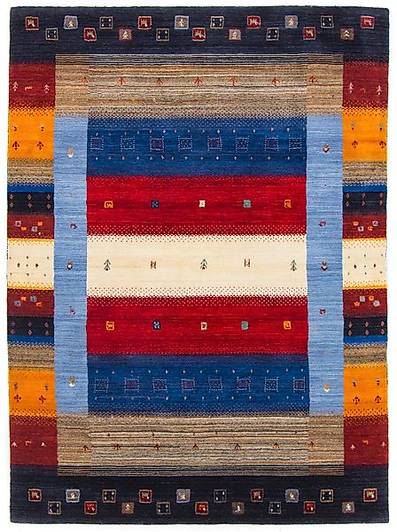 carpetfine Wollteppich "Gabbeh Don, auch als Läufer" rechteckig 15 mm Höhe günstig online kaufen