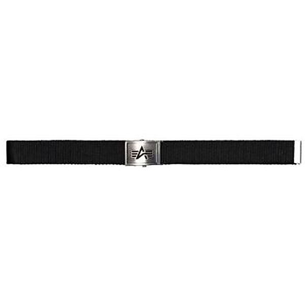 Alpha Industries  Gürtel SS266930 LOGO BELT-03 BLACK günstig online kaufen