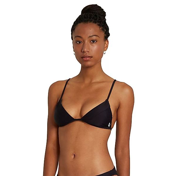 Volcom Simply Solid Tri Bikini Oberteil L Black günstig online kaufen