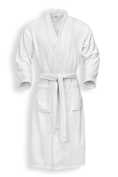 aurora Objektwäsche Bademantel Kimono / Schalkragen, Premium, Baumwolle günstig online kaufen