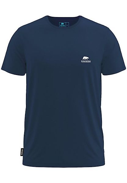 FORSBERG T-Shirt Lite T-Shirt mit kleinem Brustlogo günstig online kaufen