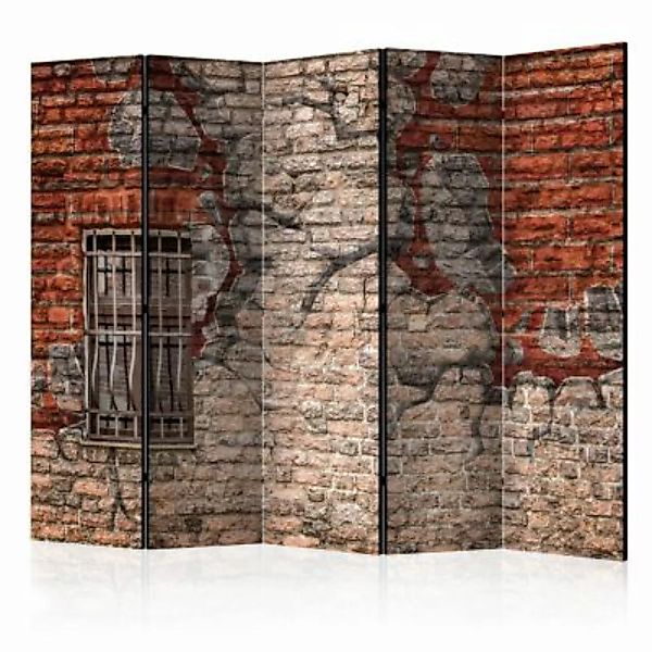 artgeist Paravent Break the Wall II [Room Dividers] mehrfarbig Gr. 225 x 17 günstig online kaufen