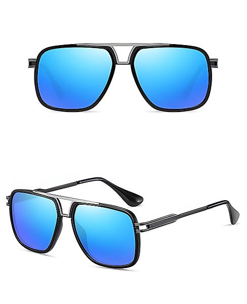 PACIEA Sonnenbrille Herren UV Schutz Doppelbalkenrahmen günstig online kaufen