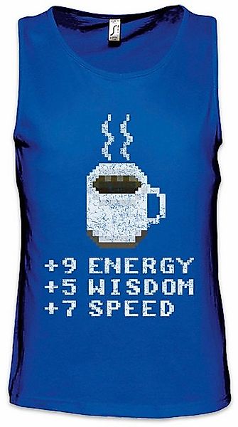 Urban Backwoods Tanktop Pixel Coffee Ärmelloses T-Shirt Planescape Dungeons günstig online kaufen