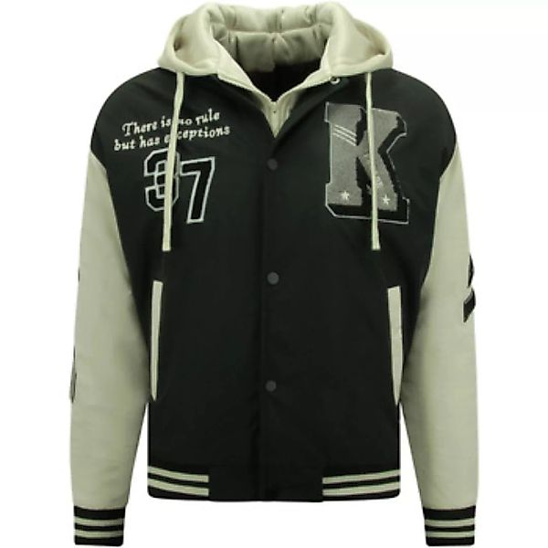 Enos  Blazer Oversized College Jacken Mit Kapuze günstig online kaufen