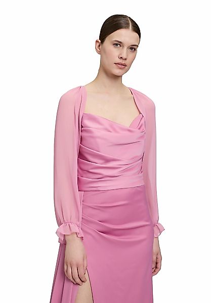 Vera Mont Bolerojacke "Vera Mont Bolero-Jacke mit gekräuseltem Ausschnitt" günstig online kaufen