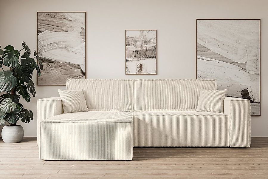 ALTDECOR Ecksofa CELTIC-XL, Couch mit Schlaffunktion, Wohnzimmer - Wohnland günstig online kaufen