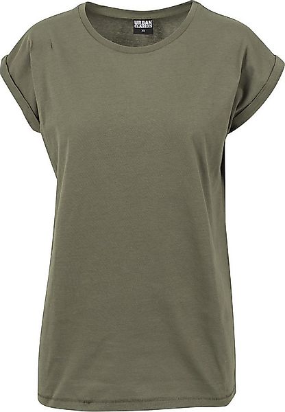 URBAN CLASSICS Kurzarmshirt Urban Classics Damen Ladies Extended Shoulder T günstig online kaufen