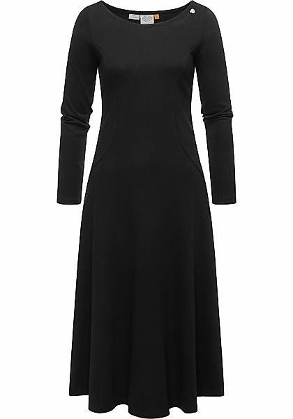 Ragwear A-Linien-Kleid "Appero Long" Ohne Tasche Stylisches Langarm-Kleid f günstig online kaufen