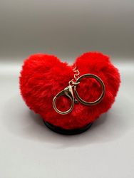 Stelby Schlüsselanhänger Schlüsselanhänger Plüsch herzförmig - günstig online kaufen