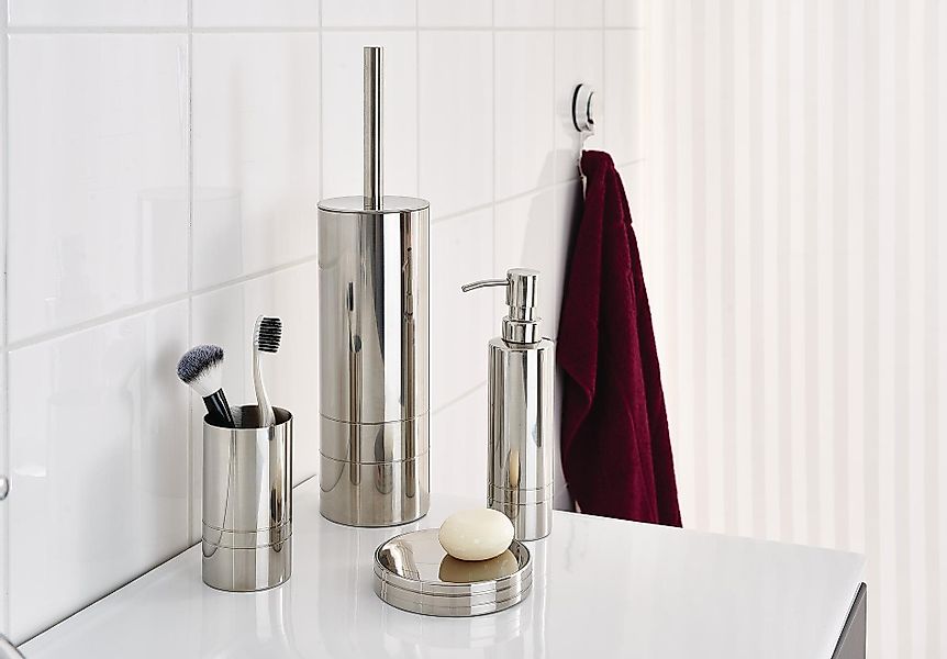 Ridder Badaccessoire-Set WC-Bürste London chrom glänzend günstig online kaufen