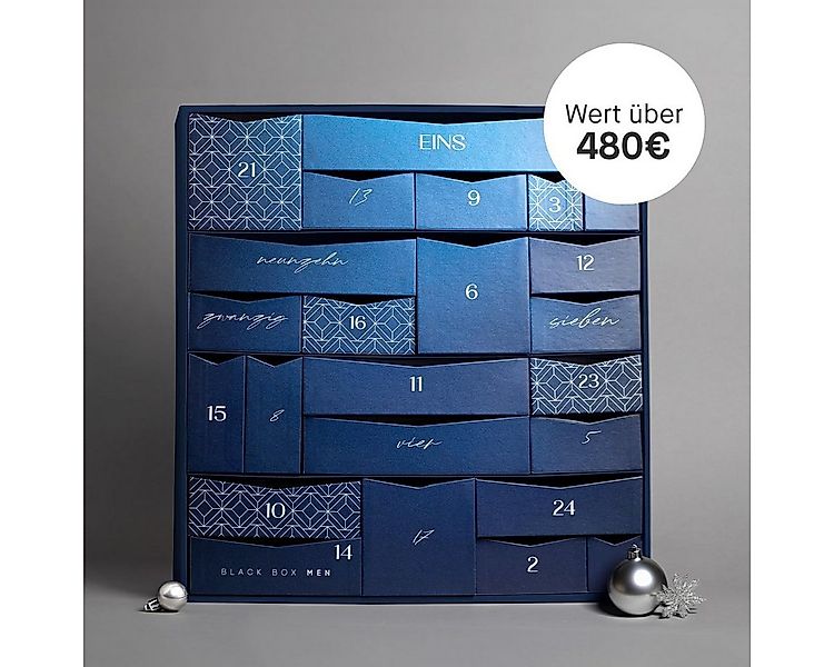 Christian Wippermann Kosmetik-Adventskalender Männer Adventskalender Black günstig online kaufen