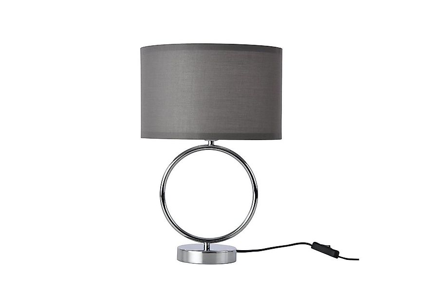 lux.pro Tischleuchte, ohne Leuchtmittel, »Torquay« 1 x E14 Metall Textil 42 günstig online kaufen