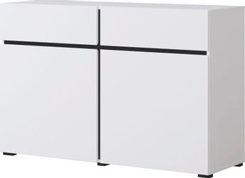 INOSIGN Sideboard "Cross,Breite 119,5 cm, moderne grifflose Kommode,2 Türen günstig online kaufen