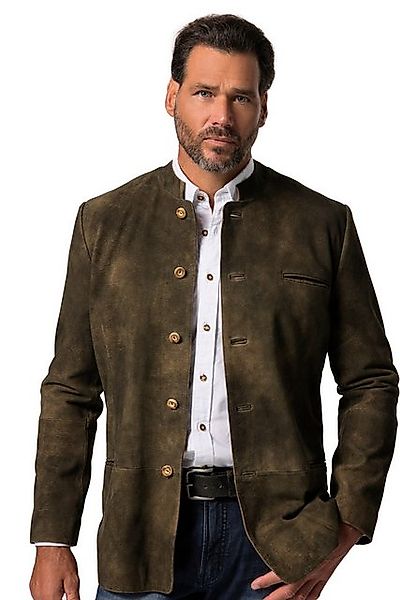 JP1880 Lederjacke Janker Ziegenveloursleder Tracht bis Gr. 70 günstig online kaufen