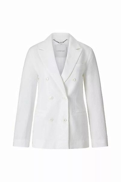Rich & Royal Jackenblazer seersucker double breasted blazer o, white günstig online kaufen
