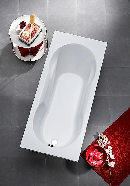 OTTOFOND Badewanne »Julia« Höhe 56,5 cm mit Wannenträger und Ablaufgarnitur günstig online kaufen