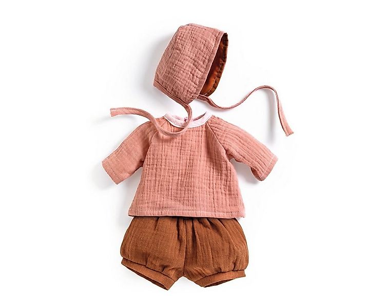 DJECO Puppenkleidung Pomea Puppenkleidung für 30-34 cm große Puppen 3-teili günstig online kaufen
