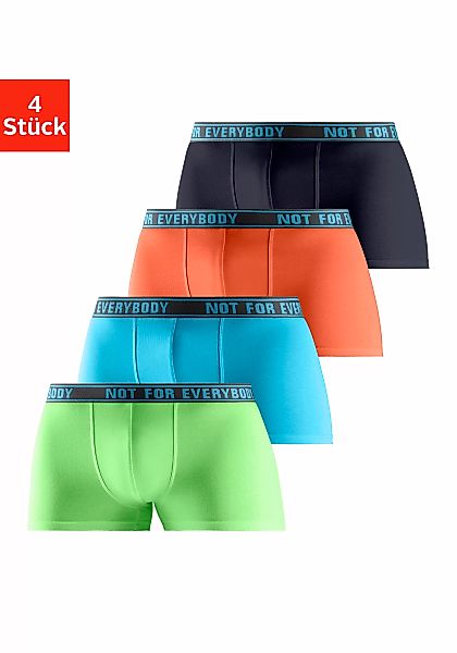 Bruno Banani Boxer, (Packung, 4 St.), mit Schriftzug im Bund günstig online kaufen