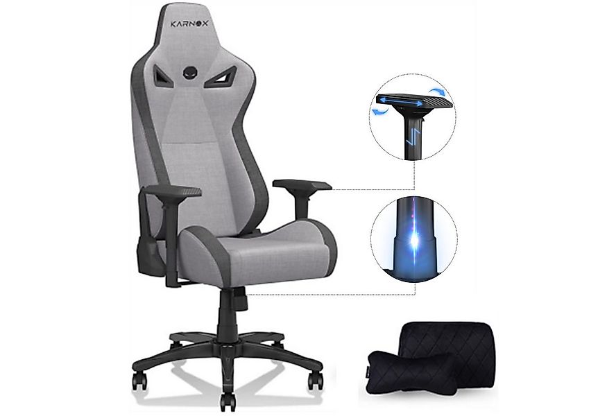 KARNOX Gaming-Stuhl Legend (Einzelstuhl), Ergonomischer Stuhl mit 4D Armleh günstig online kaufen