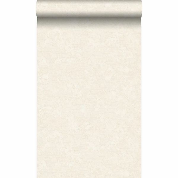 Origin Wallcoverings Tapete Uni Creme-Beige 53 cm x 10,05 m 346202 günstig online kaufen